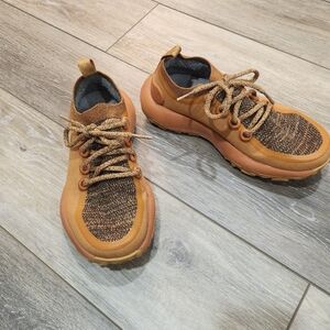 allbirds Women's Tan/Brown Knit Athletic Sneakers